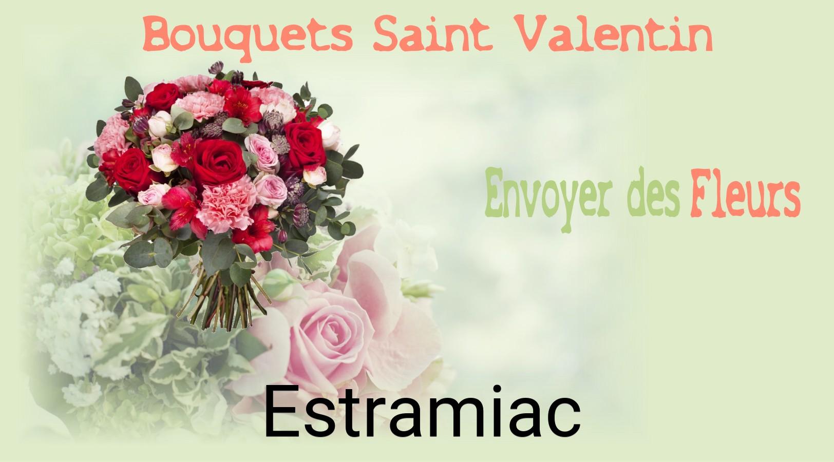 Roses de Saint-Valentin livrées à Estramiac